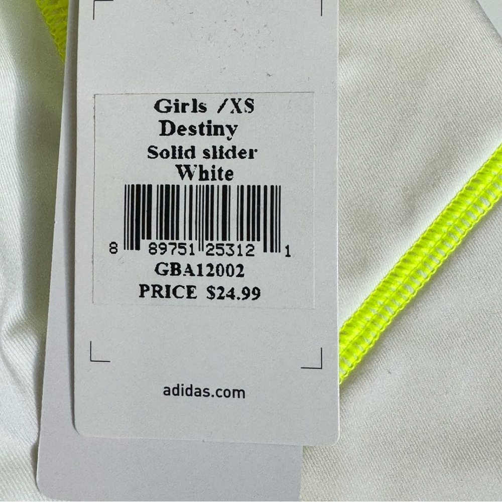 adidas Girls' Destiny Softball Sliding Shorts both - Picture 10 of 12